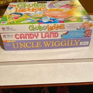 Set of 3 Children’s Board Games
